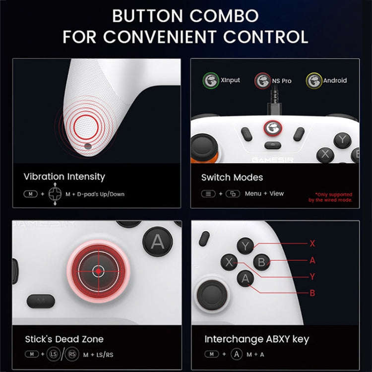 GameSir Nova Lite PC T4N Lite Bluetooth Wireless Gamepad Game Controller for Nintendo Switch (Dar...