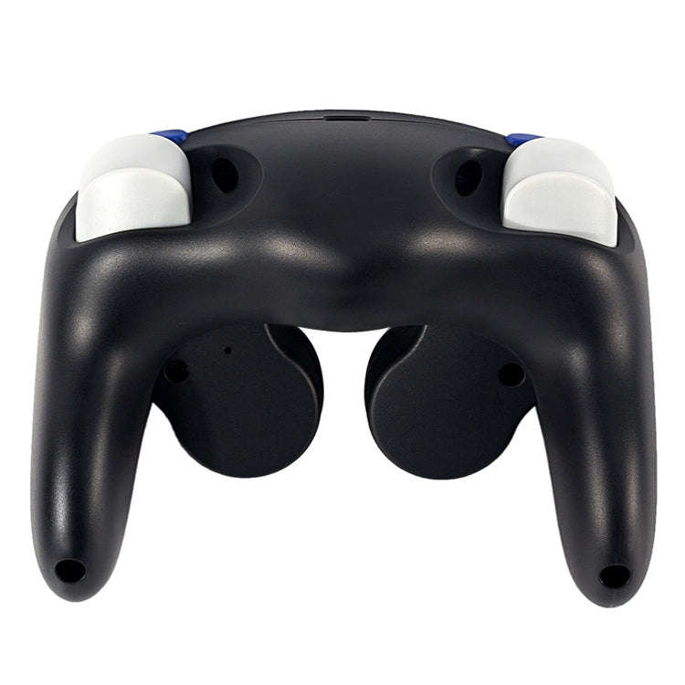 Three-point Decorative Strip Wired Game Handle Controller for Nintendo NGC(Black)