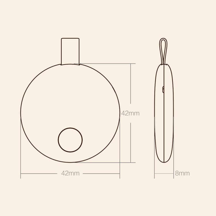 Original Xiaomi Youpin Ranres Intelligent Anti-lost Device Smart Positioning Finder, Lite Version...