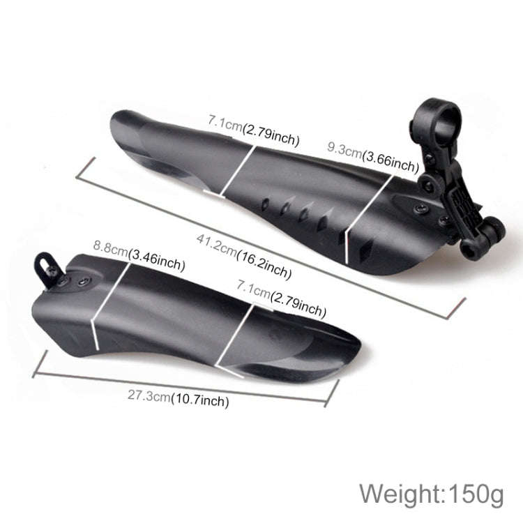 Mountain Road Fits Cycling Creative Mud Guard Dovetail Style Fenders Set for Bike Front And Rear(...