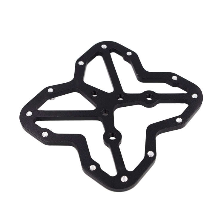 Single Road Bike Universal Clipless to Pedals Platform Adapter for Bike MTB Shoes, Size: Large(Bl...