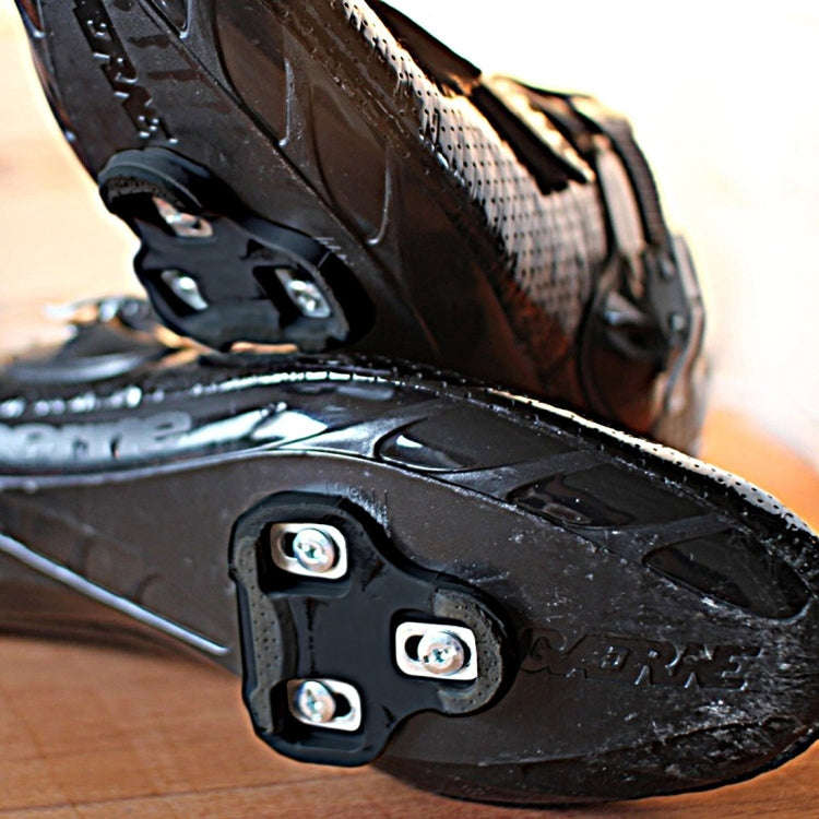 2 PCS RD3-C Road Bike Cleats 6 Degree Float Self-locking Cycling Pedal Cleat for LOOK KEO Road Cl...