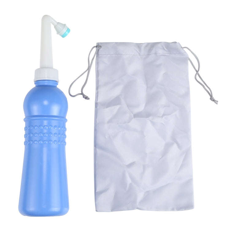 MDT-002 500ml Portable Handheld Travel Bidet Women Vaginal Washing Sprayer(Dark Blue)