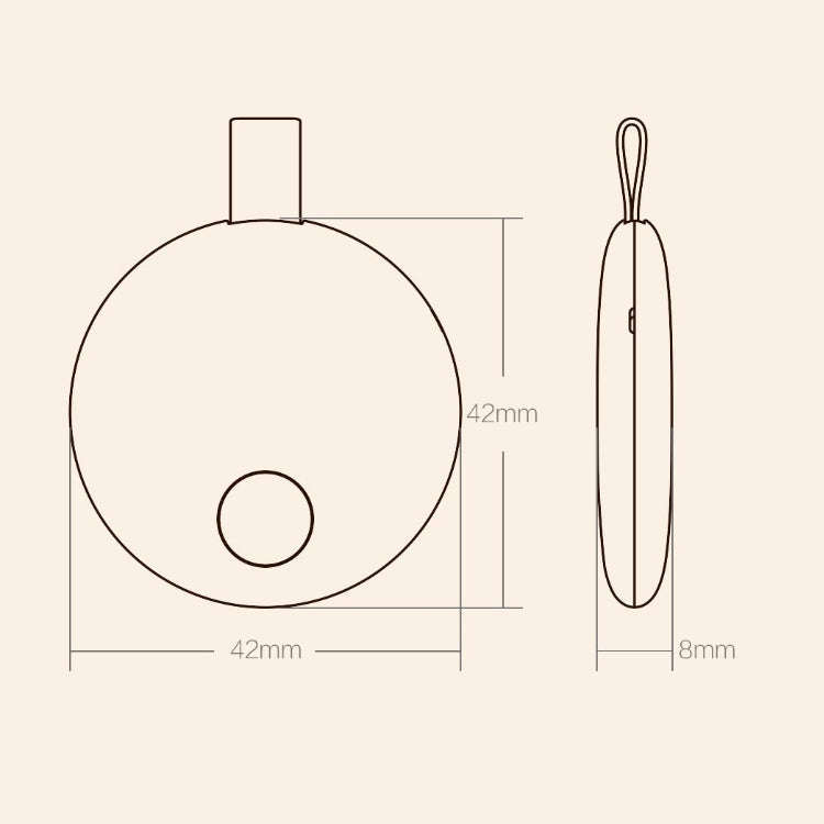 Original Xiaomi Youpin Ranres Intelligent Anti-lost Device Two-way Search Bluetooth Alarm Smart P...