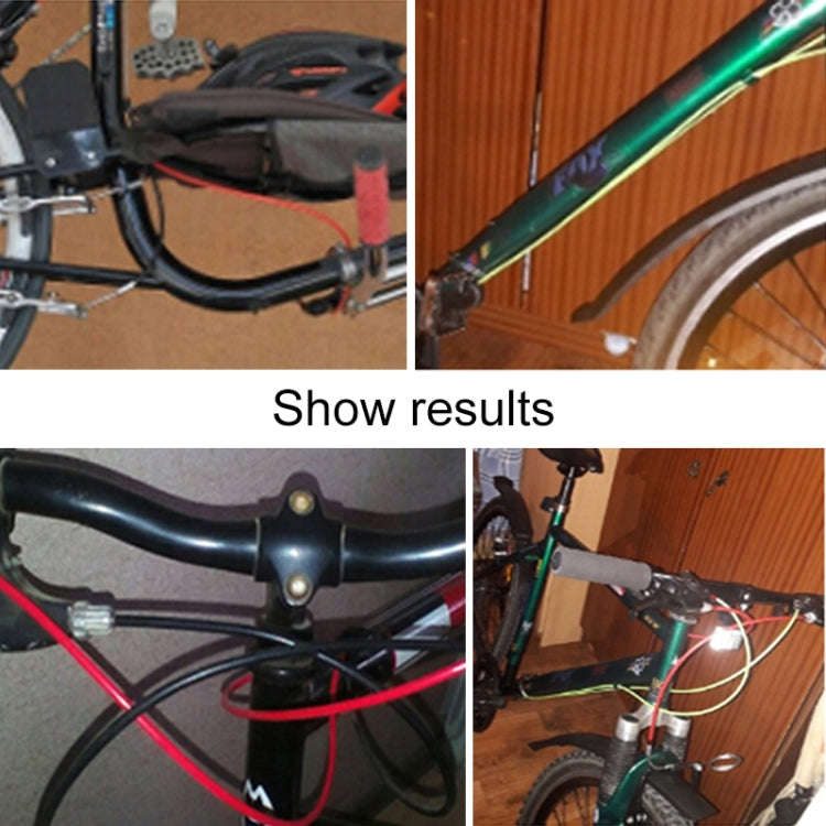 Universal Bicycle Variable Speed Cable Tube Set(Yellow)