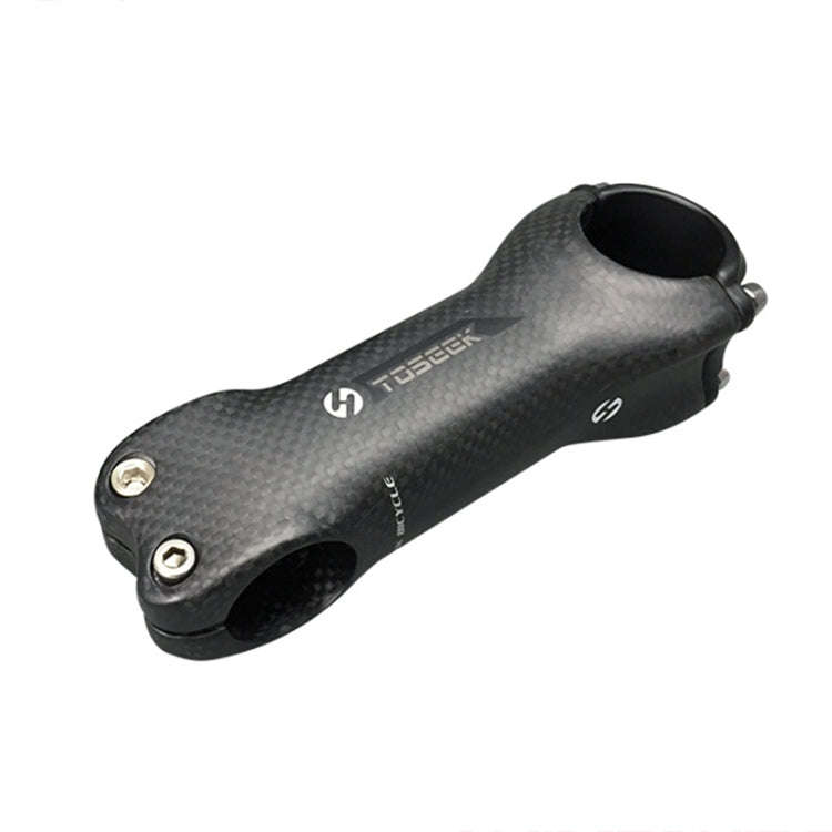 TOSEEK All Carbon Fiber 3KUD Texture Road Mountain Bike Ultra-light Handlebar Stem Riser Faucet, ...