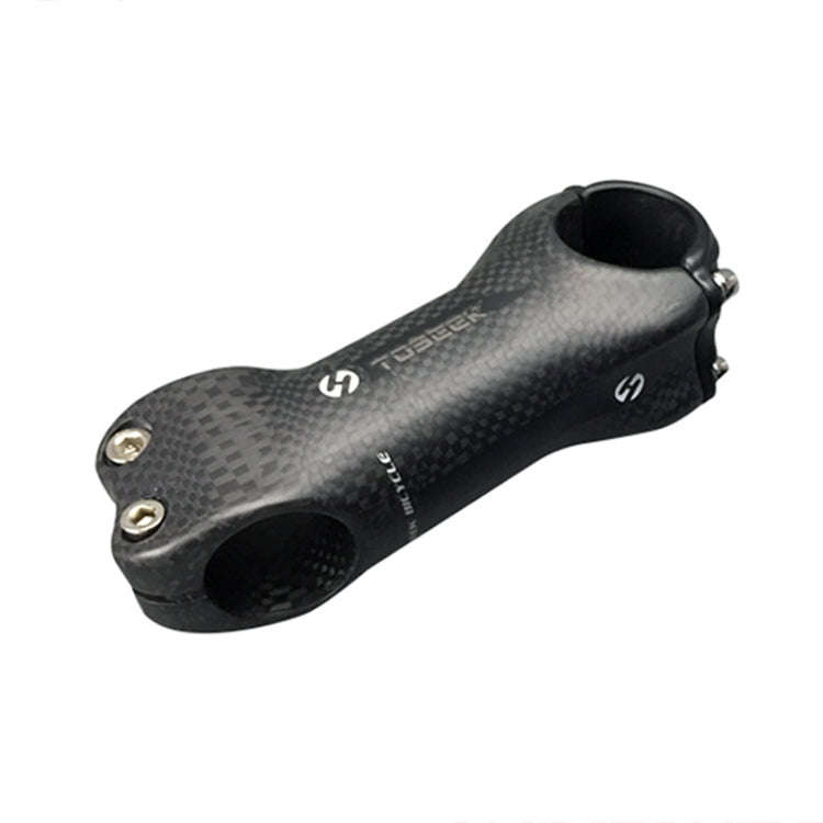 TOSEEK All Carbon Fiber 3KUD Texture Road Mountain Bike Ultra-light Handlebar Stem Riser Faucet, ...