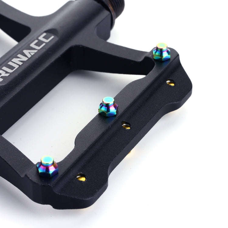 8 PCS / Set Titanium Alloy Bicycle Pedal Anti-slip Screw M4(Colour)