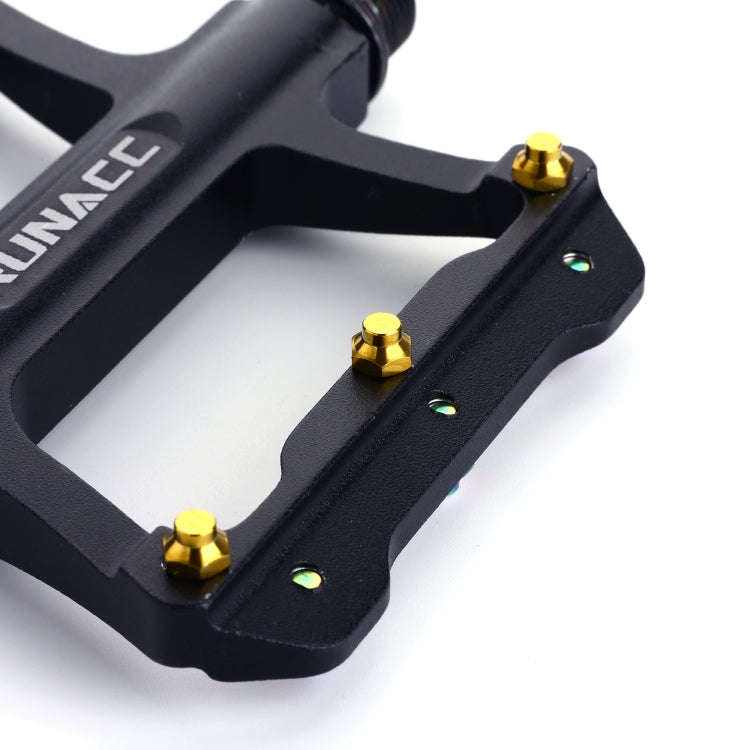 8 PCS / Set Titanium Alloy Bicycle Pedal Anti-slip Screw M4(Gold)
