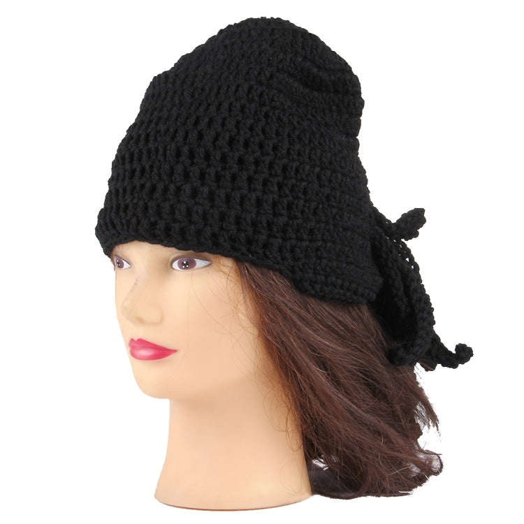 Amurleopard Unisex Barbarian Knit Beanie Octopus Tentacle Cap Winter Warm Face Mask Crochet Hat(B...