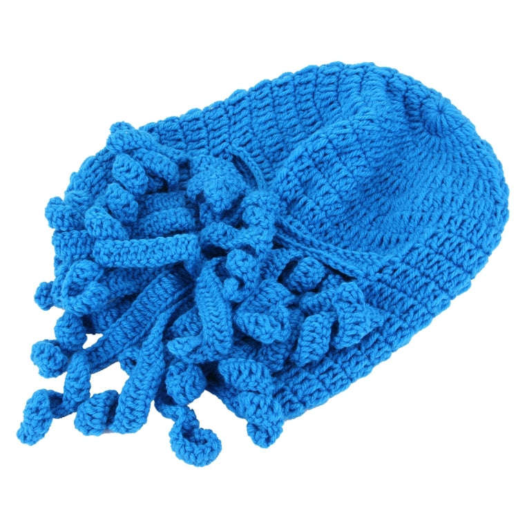 Amurleopard Unisex Barbarian Knit Beanie Octopus Tentacle Cap Winter Warm Face Mask Crochet Hat(B...