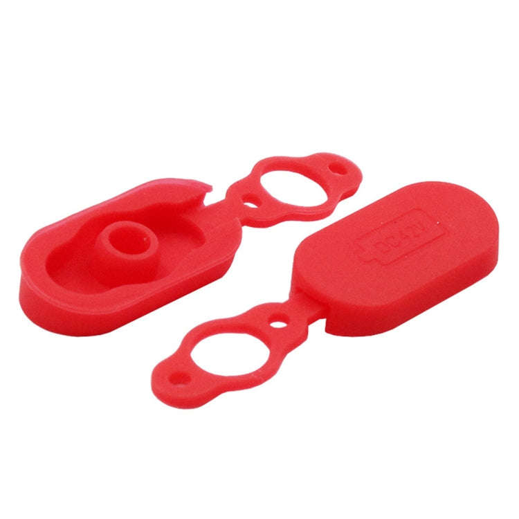 4 PCS Silicone Charging Port Waterproof Cover Dust-proof Plug Electric Scooter Accessories for Xi...