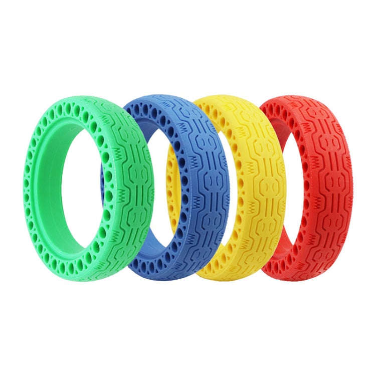 8.5 inch Electric Scooter Wear-resistant Shock-absorbing Decorative Pattern Tire Honeycomb Solid ...
