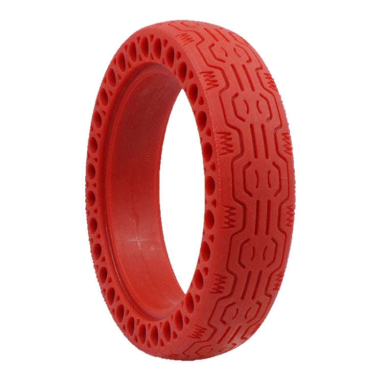 8.5 inch Electric Scooter Wear-resistant Shock-absorbing Decorative Pattern Tire Honeycomb Solid ...