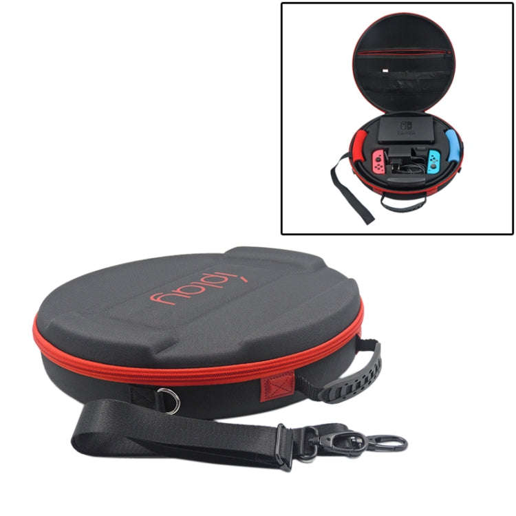 iPlay Portable Hard Shell Protective Storage Carrying Bag Big Capacity Zipper Case For Switch Joy...