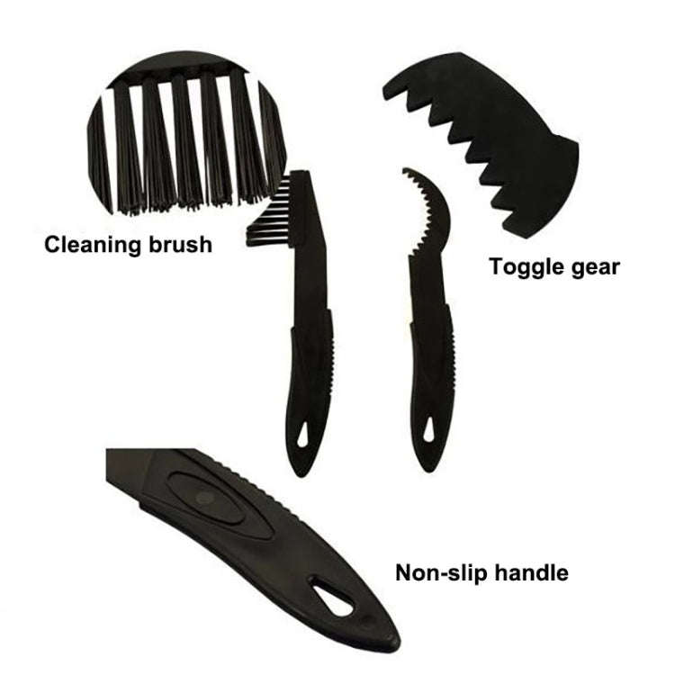 2 Set Bicycle Chain Cleaning Brush Flywheel Cleaning Tools Crankset Brush Cleaning Chain Wheel Se...