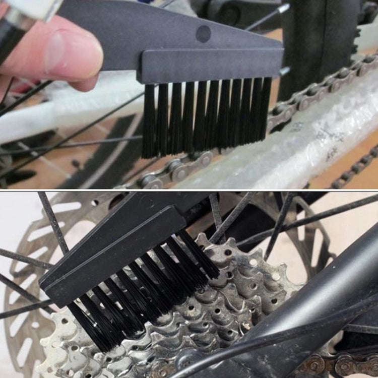 2 Set Bicycle Chain Cleaning Brush Flywheel Cleaning Tools Crankset Brush Cleaning Chain Wheel Se...