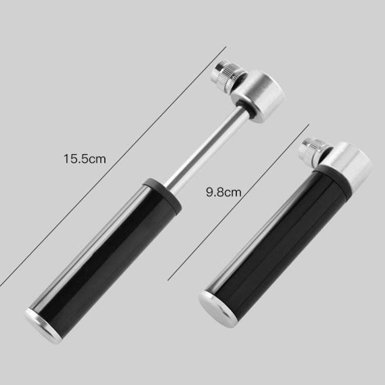 Manual Mini Portable Bicycle Aluminum Alloy Pump+ Glue-free Tire Patch + Fish-shaped Tire Lever (...