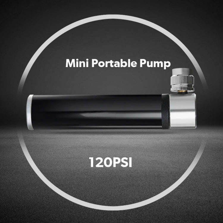 Manual Mini Portable Bicycle Aluminum Alloy Pump+ Glue-free Tire Patch + Fish-shaped Tire Lever (...