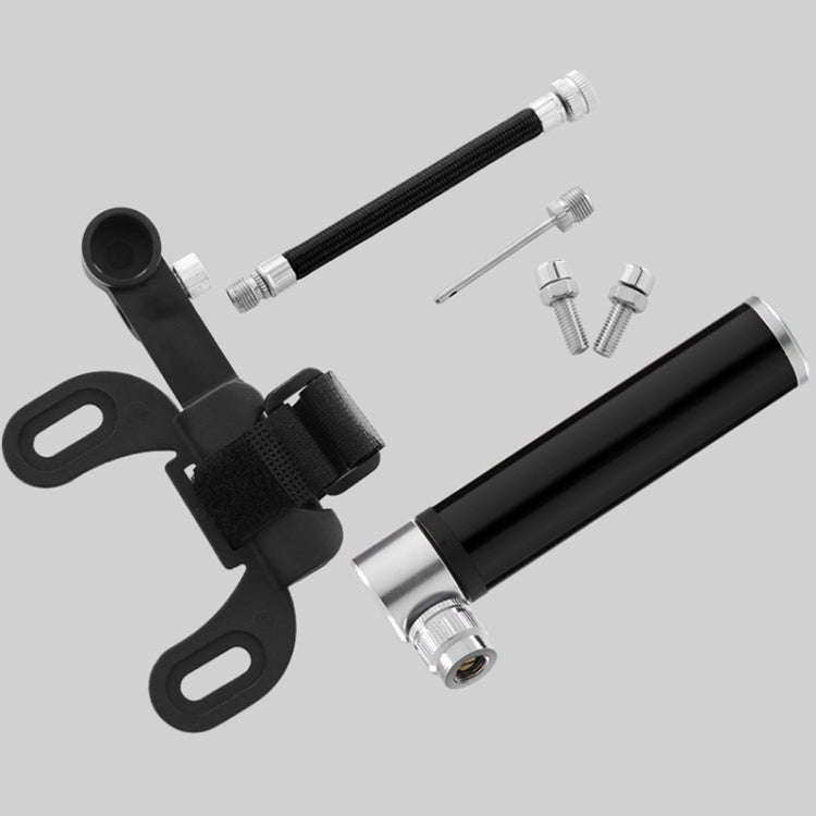 Manual Mini Portable Bicycle Aluminum Alloy Pump+ Glue-free Tire Patch + Fish-shaped Tire Lever (...