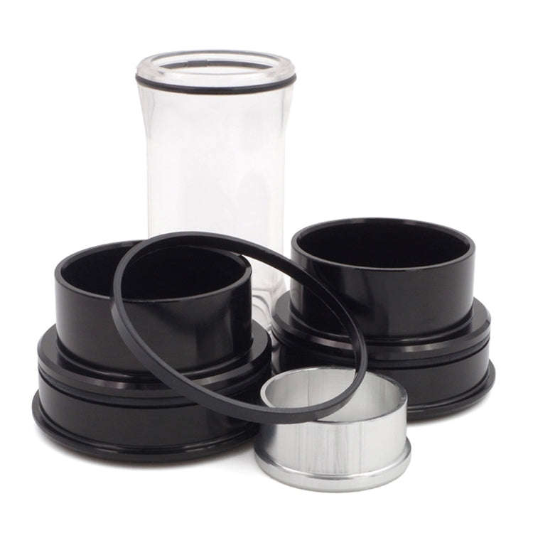 Bike Bicycle BB209 Bottom Bracket Fits 86-92mm for SHIMANO Mountain Bike(Black)