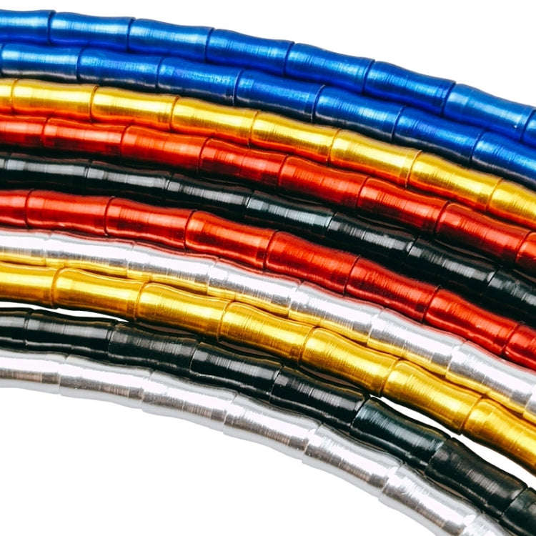 BIKERSAY Bicycle Fishbone Variable Speed Cable Tube Set Aluminum Alloy Bamboo Joint Line Pipes(Si...