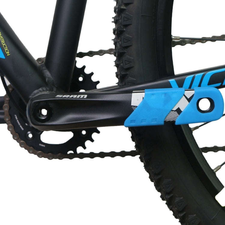 BIKERSAY CP001 Bicycle Crank Cover Silicone Arm Sleeve (Blue)