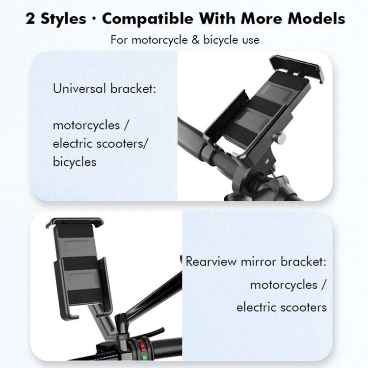 QX-21 360 Degrees Rotating Cycling Mobile Phone Holder