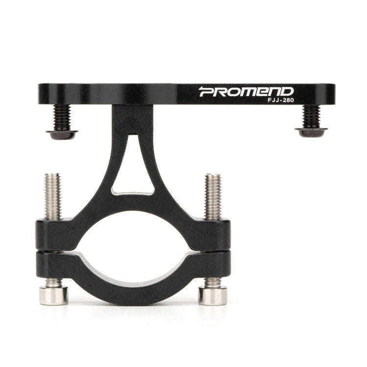 PROMEND FJJ-280N CNC Aluminum Alloy Bicycle Adapter Seat for Bottle Cage (Black)