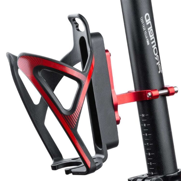 PROMEND FJJ-280N CNC Aluminum Alloy Bicycle Adapter Seat for Bottle Cage (Titanium Color)