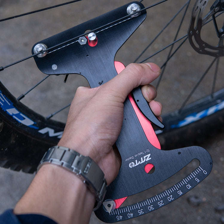 2pcs ZTTO Bicycle Spoke Aligning Tool Tensiometer Steel Wire Wheel Set Mountain Bike Rim Adjustment