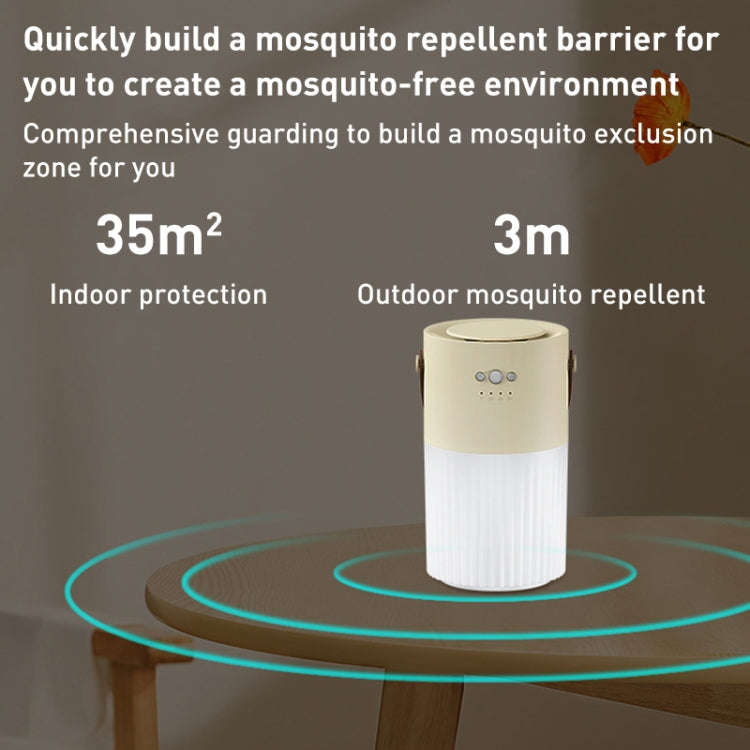 T30 5W Portable Outdoor Mosquito Repellent Lamp (Beige)