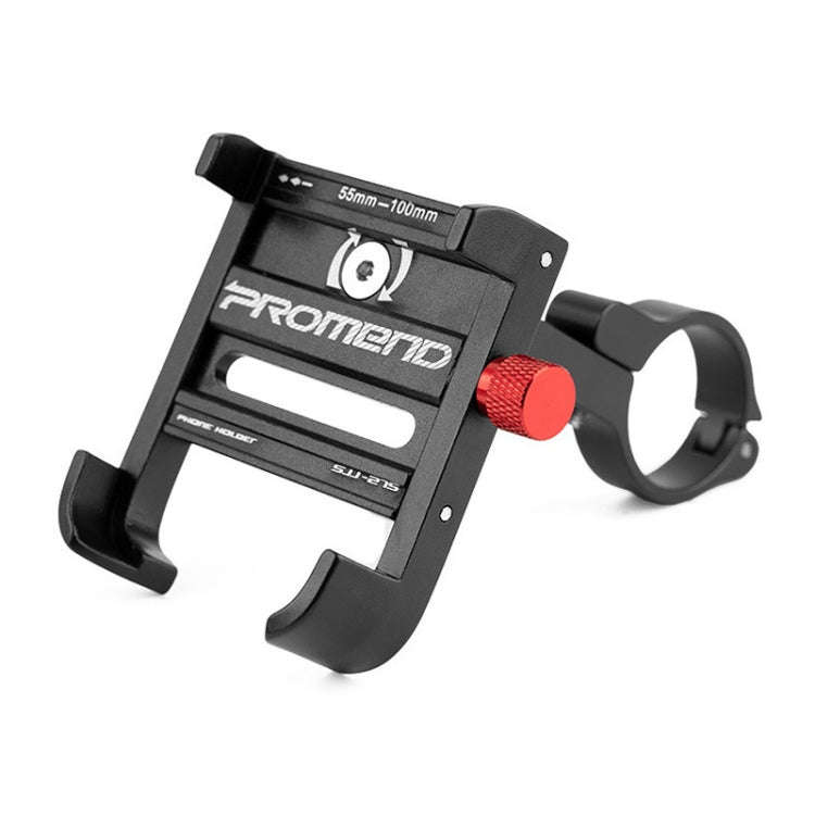 PROMEND SJJ-275 Bicycle Aluminum Alloy Phone Holder for Handlebar (Black)
