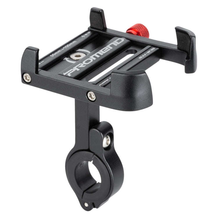 PROMEND SJJ-275 Bicycle Aluminum Alloy Phone Holder for Handlebar (Black)