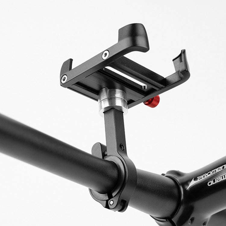 PROMEND SJJ-275 Bicycle Aluminum Alloy Phone Holder for Handlebar (Titanium Color)
