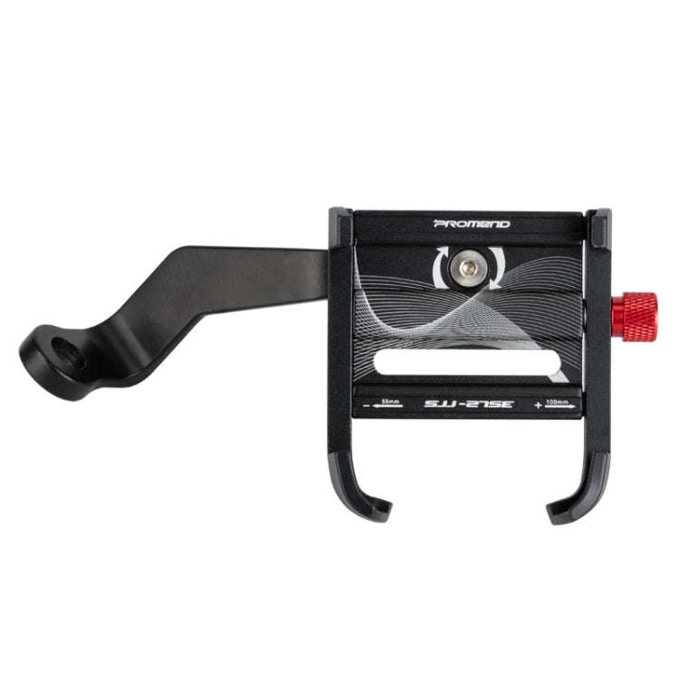 PROMEND SJJ-275E Bicycle Aluminum Alloy Phone Holder for Handlebar (Black)