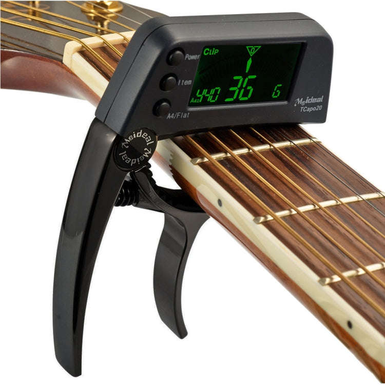 Professional Guitar Tuner Clip, Loftstyle Chromatic Clip-on Tuner with Rotational LCD Screen Ligh...
