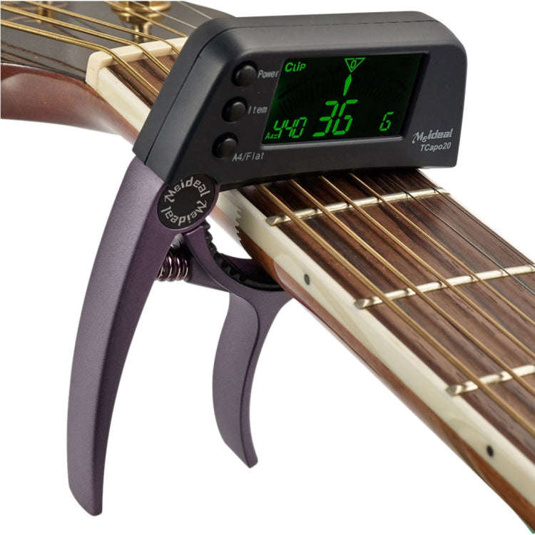 Professional Guitar Tuner Clip, Loftstyle Chromatic Clip-on Tuner with Rotational LCD Screen Ligh...