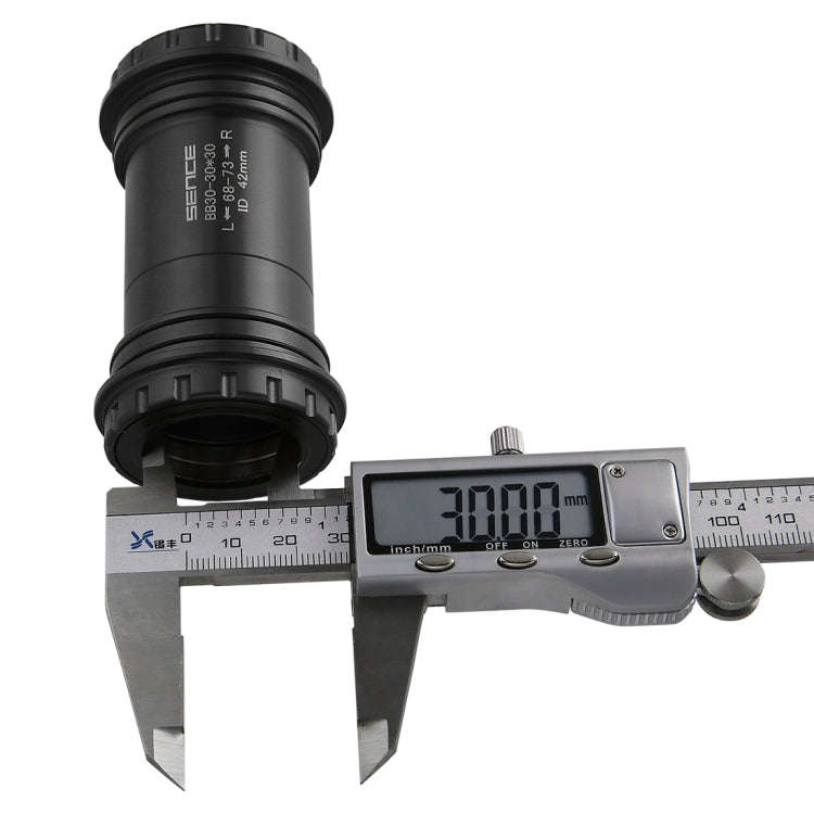BB30 Press Fit Style Bottom Bracket Fits 68-73mm for SHIMANO, Prowheel, SRAM GXP Mountain Bike(Bl...