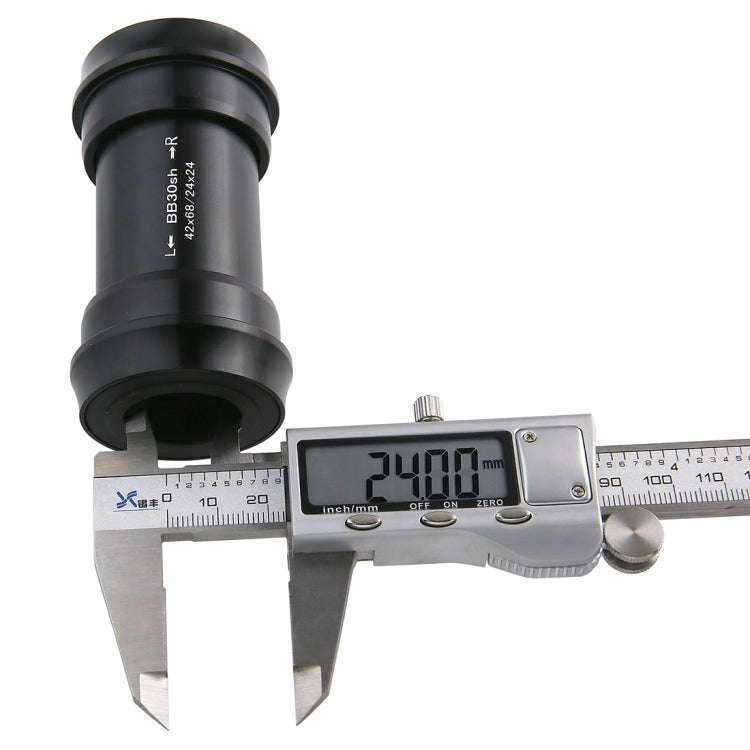 BB30 Press Fit Style Bottom Bracket Fits 68-73mm for SHIMANO, Prowheel, SRAM GXP Mountain Bike(Bl...