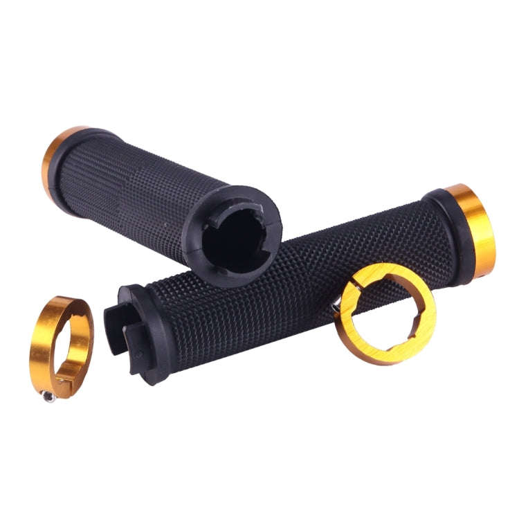 OQSPORT 2 PCS Bike Hand Grips Bilateral Lock Straight Barrel MTB Bicycle Anti-slip Handlebar Grip...
