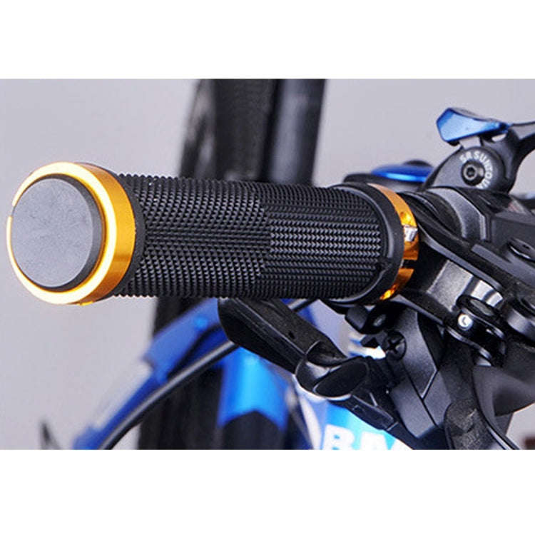 OQSPORT 2 PCS Bike Hand Grips Bilateral Lock Straight Barrel MTB Bicycle Anti-slip Handlebar Grip...