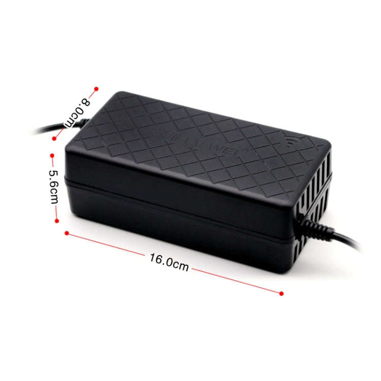 LVWEI LV72-3 AC 110-220V Aviation Connector Electromobile Smart Lithium Battery Charger, CN Plug