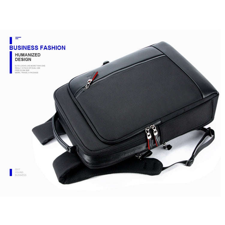 Bopai 751-006641 Large Capacity Business Fashion Breathable Laptop Backpack with External USB Int...