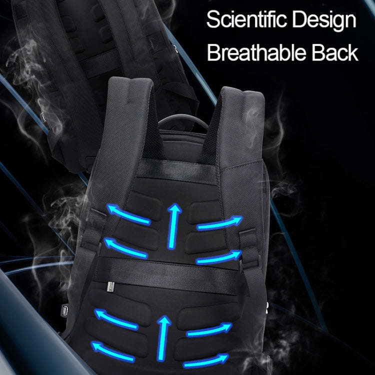 Bopai 751-006881 Business Anti-theft Waterproof Large Capacity Double Shoulder Bag,with USB Charg...