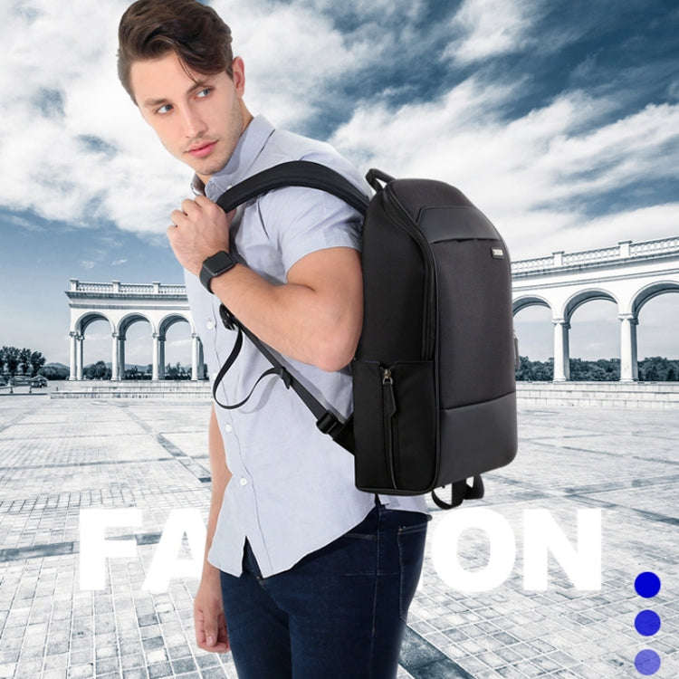 Bopai 751-006881 Business Anti-theft Waterproof Large Capacity Double Shoulder Bag,with USB Charg...