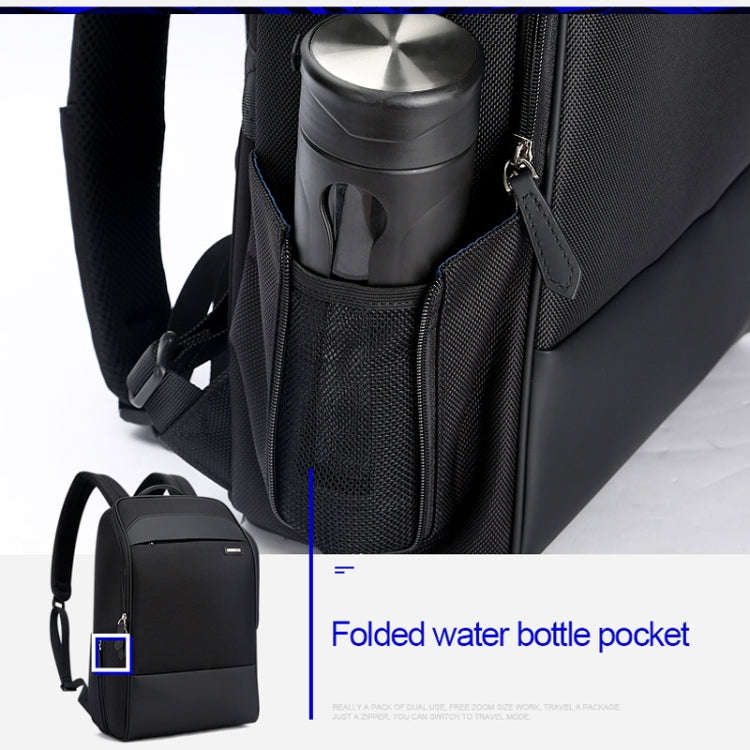 Bopai 751-006881 Business Anti-theft Waterproof Large Capacity Double Shoulder Bag,with USB Charg...