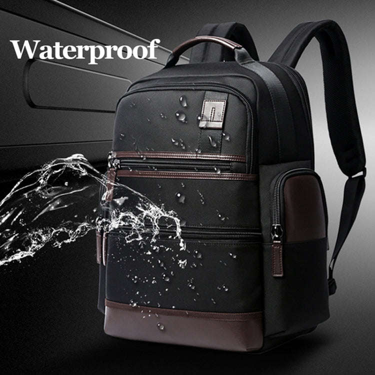 Bopai 751-007291 Business Anti-theft Waterproof Large Capacity Double Shoulder Bag,with USB Charg...