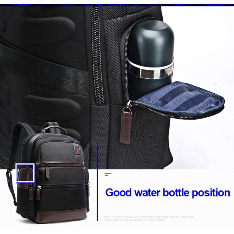Bopai 751-007291 Business Anti-theft Waterproof Large Capacity Double Shoulder Bag,with USB Charg...