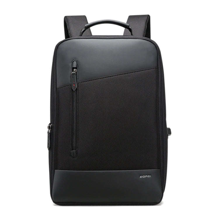 Bopai 851-009911 Business Anti-theft Waterproof Large Capacity Double Shoulder Bag,with USB Charg...